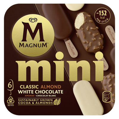 Magnum Mini Classique Amande & Chocolat Blanc