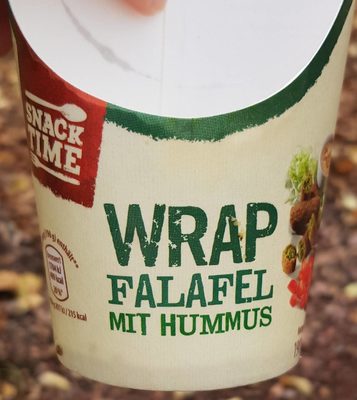 Wrap Falafel Mit Hummus