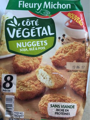 NUGGETS VEGETAL aux Soja, Blé et Pois