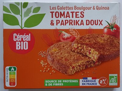 Les Galettes Boulgour & Quinoa - Tomate & Paprika