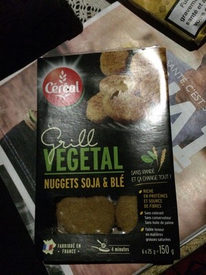 Grill végétal - nuggets soja & blé