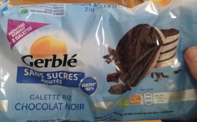 Galettes riz chocolat noir