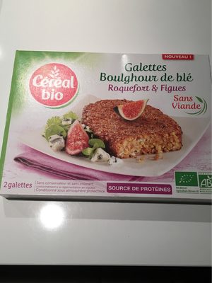 Les Galettes Boulgour - Roquefort & Figues