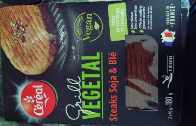 Grill Végétal Steak Soja et Blé