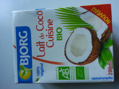Lait de coco fluide