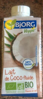 Lait de coco fluide bio