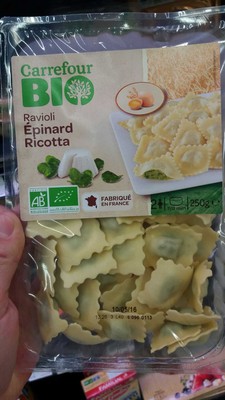 Ravioli Epinard Ricotta