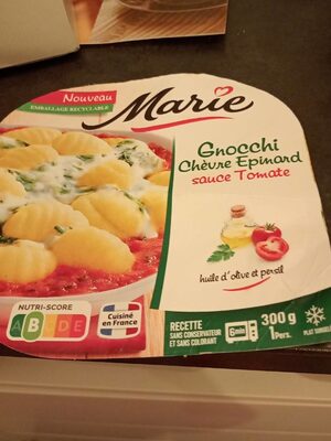 Gnocchi chèvre epinard