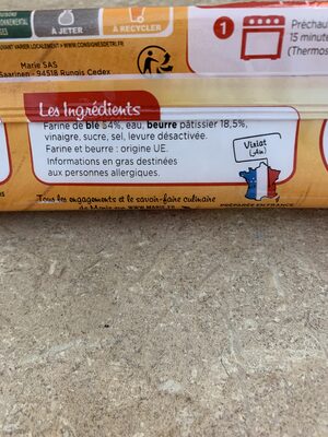 Brisée gourmande pur beurres