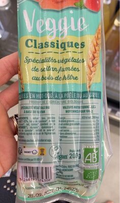 Veggie classiques