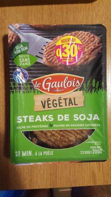 steaks de soja le gaulois végétal