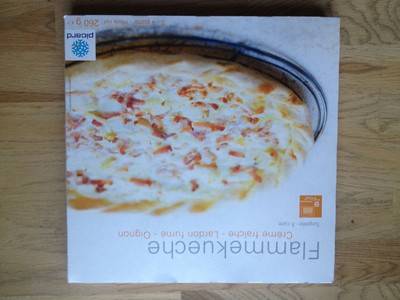 Flammekueche Crème fraîche - Lardon - Oignon