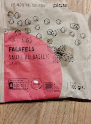 Falafels sauce basilic
