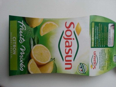 Yaourt au Soja Citron