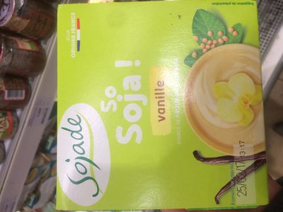 So soja dessert vanille