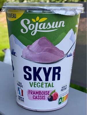 Skyr Végétal Framboise Cassis