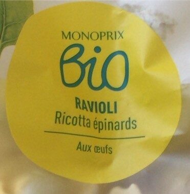 Ravioli Ricotta épinards