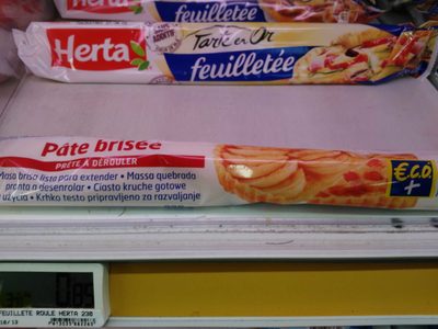 Pate Brisée à dérouler