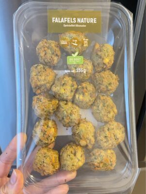 Falafels bouchée frites à base de pois de chiche