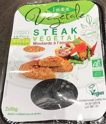 Steak Végétal - moutarde à l'ancienne