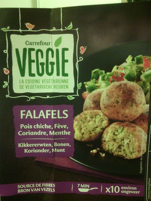 Végétal falafels pois chiches coriandre