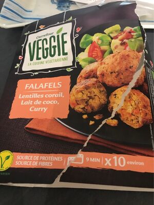 VEGEtal Falafels Lentille corail, coco, curry