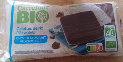 Galettes de riz chocolat au lait