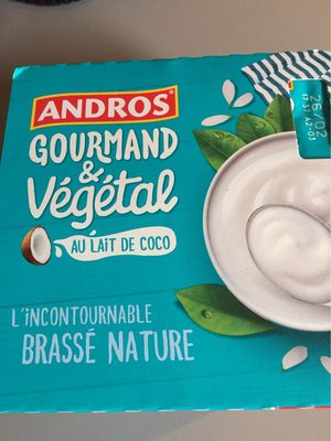 Gourmand & Végétal Brassé Nature