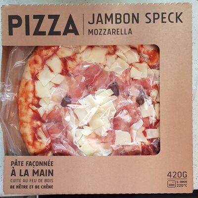 Pizza Jambon Speck Gorgonzola Mozzarella