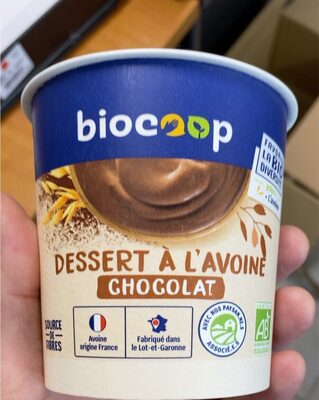 Dessert crème avoine chocolat 400g CC