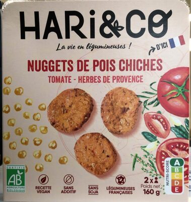 Nuggets de pois chiches