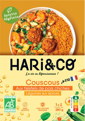 Couscous végétal bio
