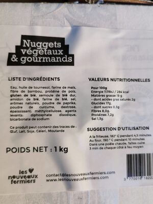 Nuggets Végétaux et Gourmands