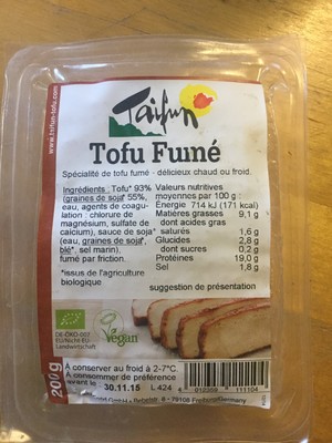 Tofu fumé