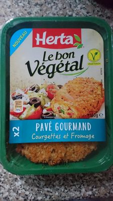 GARDEN GOURMET Pavé Gourmand Courgettes Fromage 180g