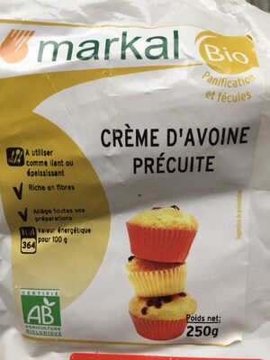Crème d’avoine précuite