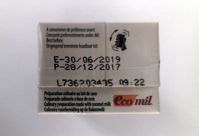 Lait de coco