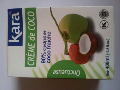 Crème de coco onctueuse