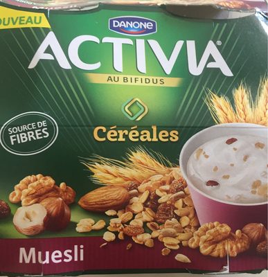 Activia Bifidus Céréales 4x120g