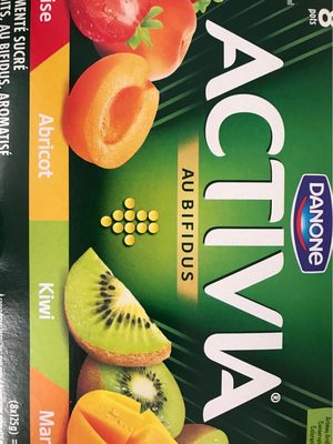 Activia Fruits Abricot 8x125g