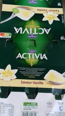Activia Bifidus Saveur Vanille 16x125g