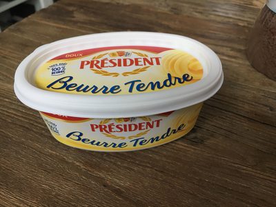 Beurre Tendre Doux Président 250g